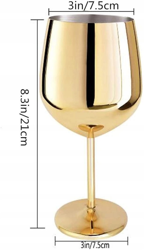 STAL NIERDZEWNA DUŻE KIELISZEK DO WINA 500 ML EAN (GTIN) 6917679659542