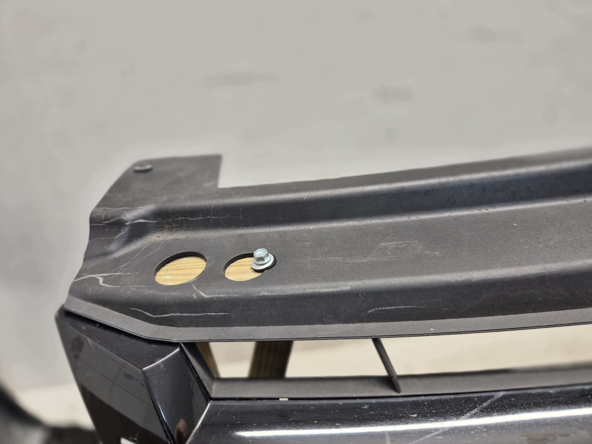 VW SHARAN II 2 10- bumper front front 4XPDC 7N0807221A