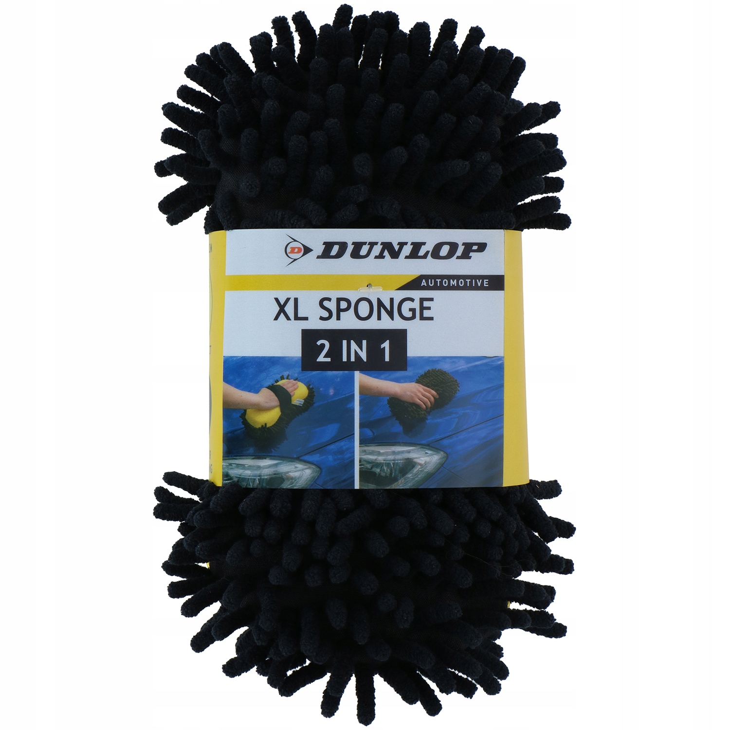 

Dwustronna Gąbka do mycia auta z mikrofibrą Dunlop