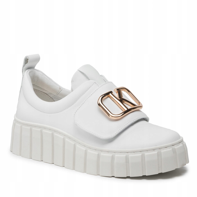 Lehké kožené polobotky dámské tenisky Karino 37