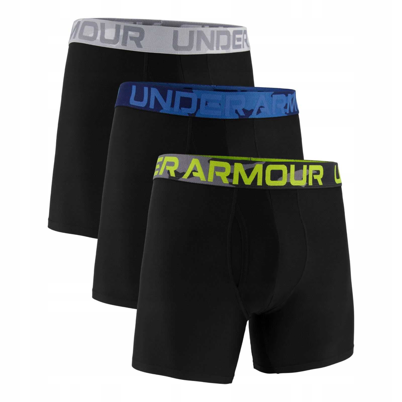 Boxerky, tangá, slipy Under Armour Performance Tech Camo Jacquard 6 3ks
