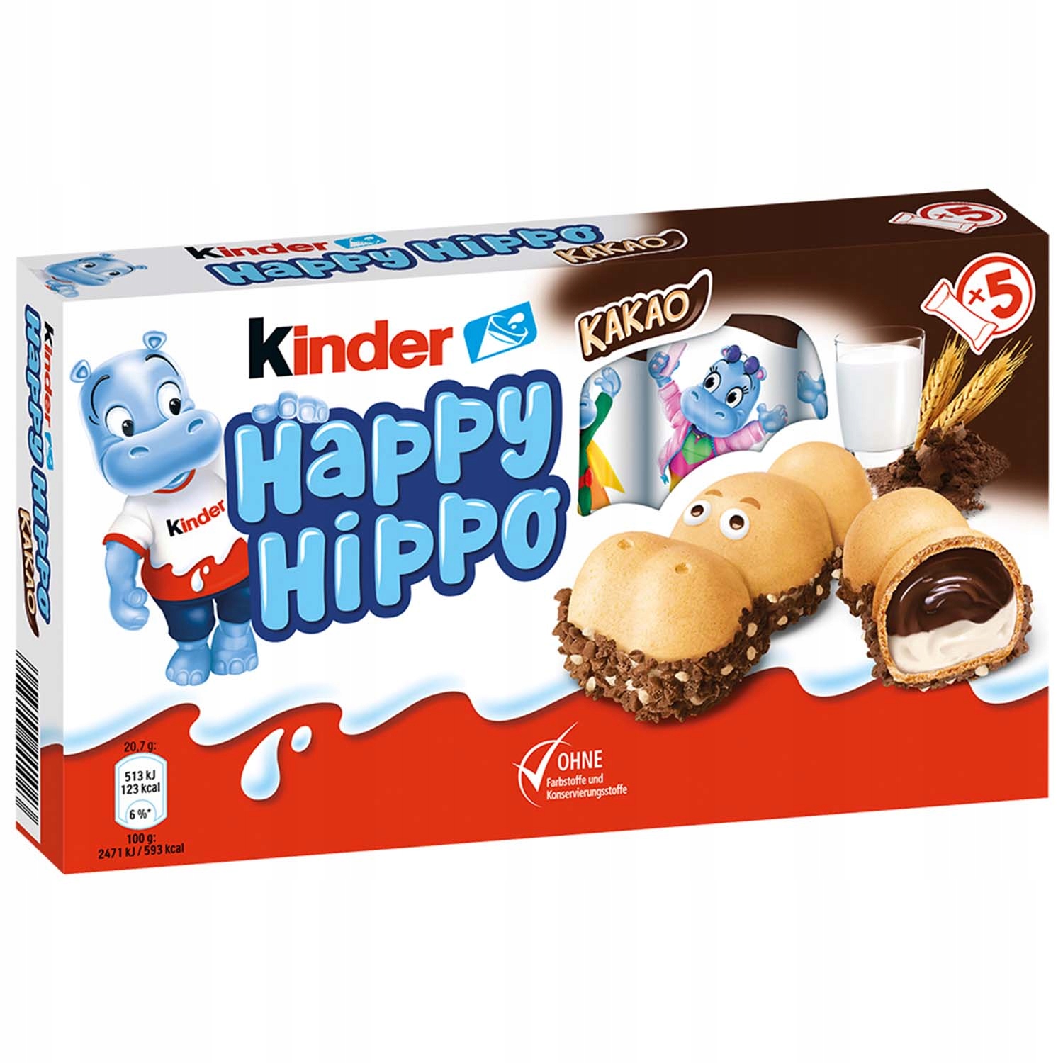 Kinder hippo