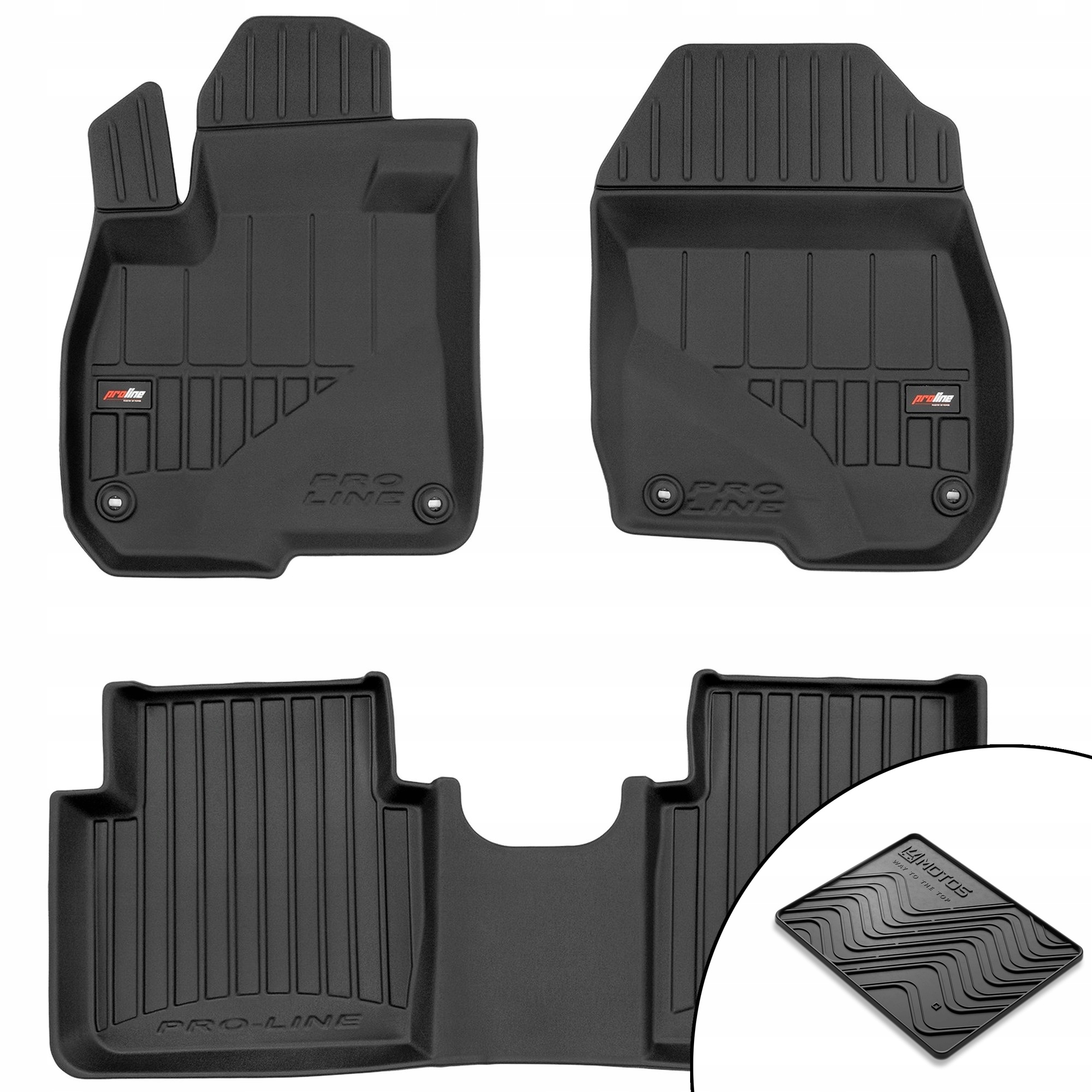 3D gumové rohože Honda Cr-v V 2016-2023 rohož zdarma