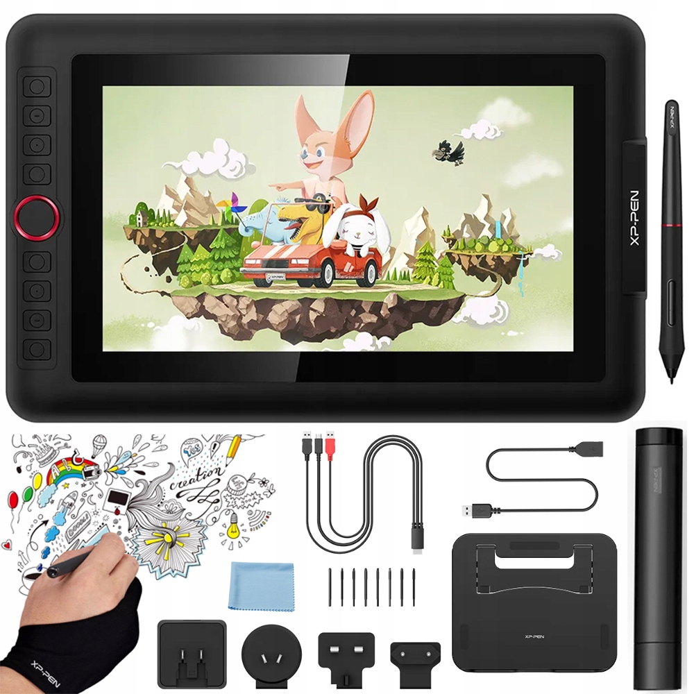 Tablet Grafický LCD Xp-pen Artist 12 Pro 5080 Lpi 60° Full Hd Pro Grafiku