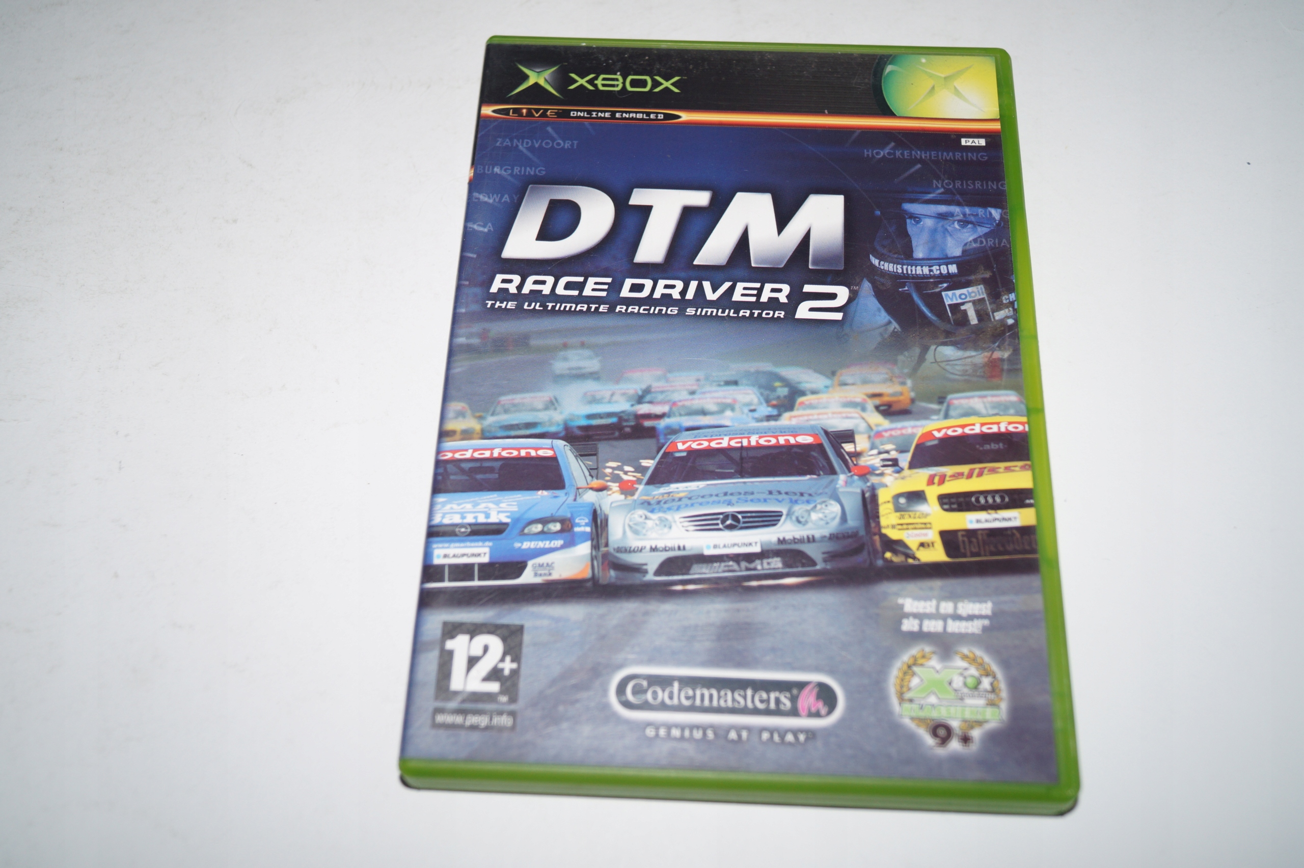 Gra DTM: Race Driver 2 THE ULTIMATE RACING SIM 2 Platforma Microsoft Xbox
