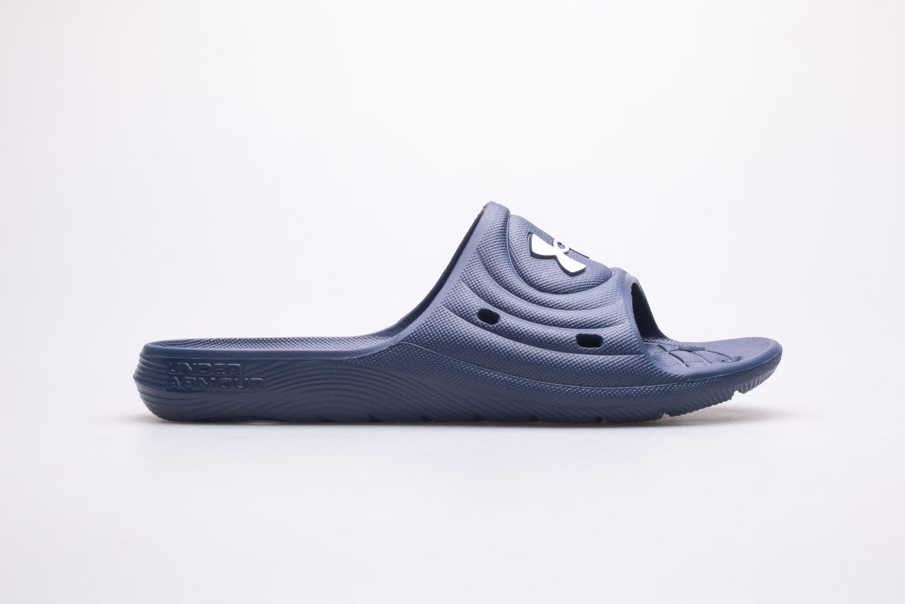 KLAPKI MĘSKIE BASENOWE UNDER ARMOUR SPORTOWE UNISEX 3023758-401 Marka Under Armour