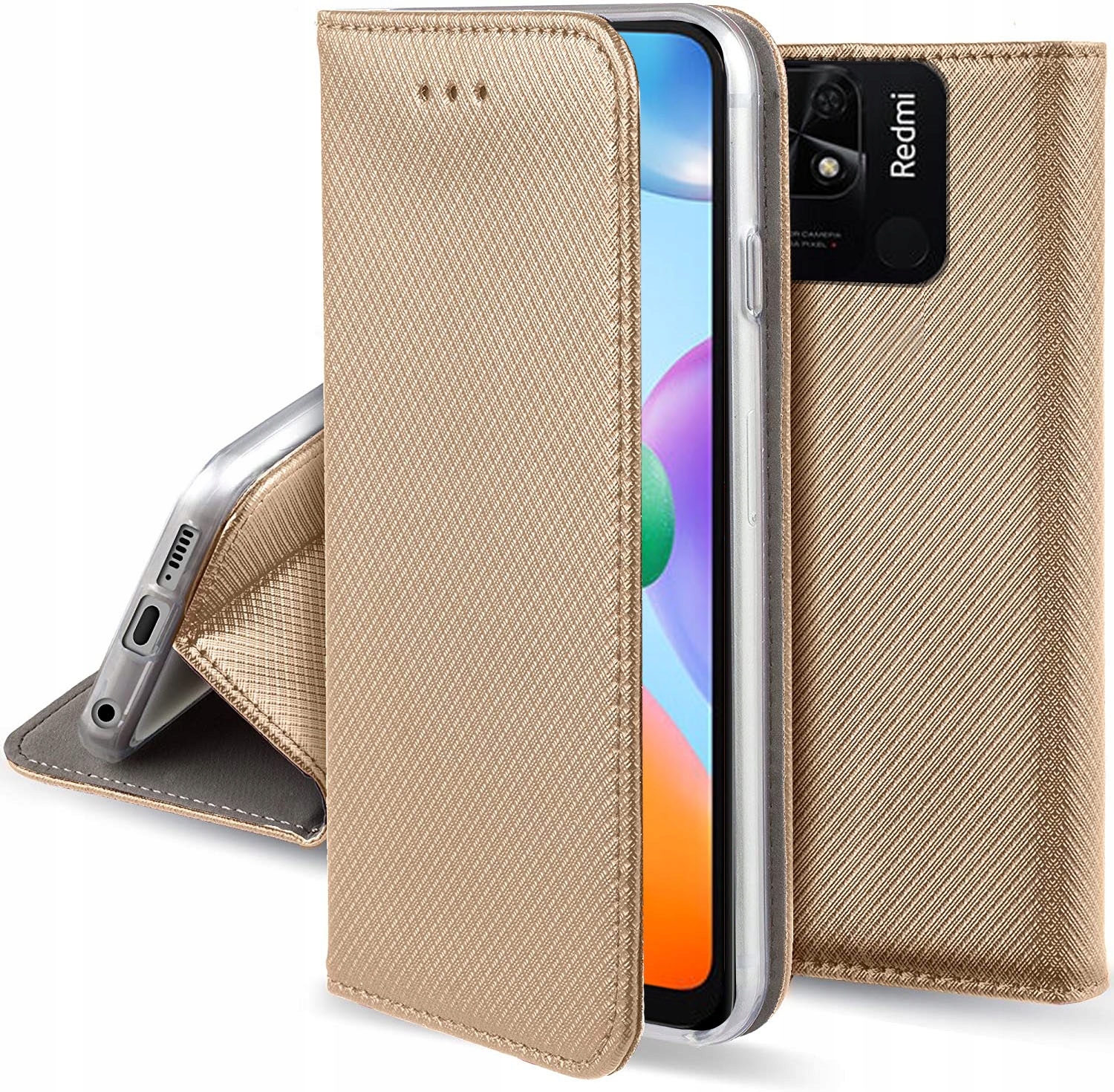 

Etui do Xiaomi Redmi 10C Magnet Smart Case Szkło