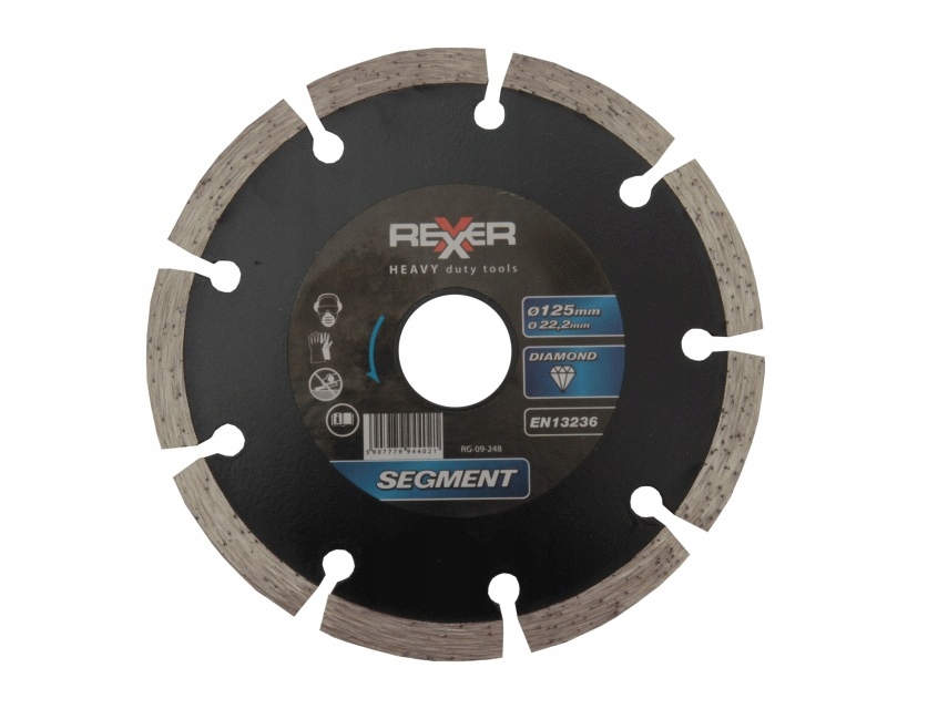 

Tarcza Diamentowa 125 MM Segmentowa