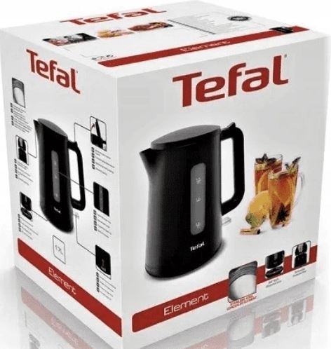 TEFAL Czajnik Elektryczny Principio Select 2400W 1.7L Czarny — miniatura 8
