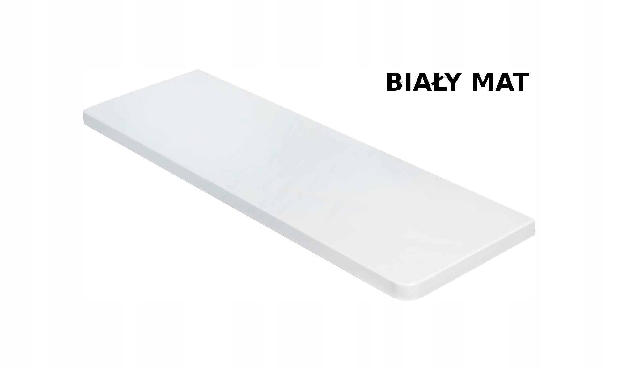 PARAPET -DRAKO- MDF WEWNĘTRZNY BIAŁY MAT gr. 2 cm. Kod producenta BMA20