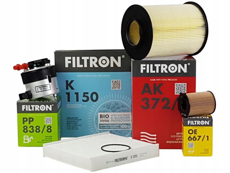 

Filtron Zestaw Filtrów Ford Focus MK2 II 1.6TDCI