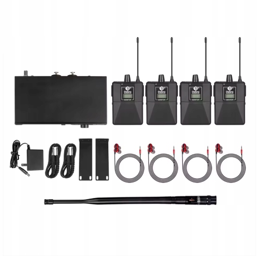 Debra Audio Pro ER-102 Monitor Bezdrátový systém s více vysílači