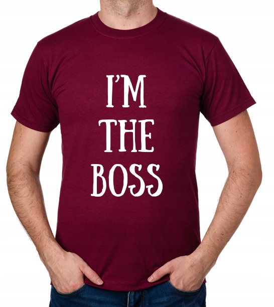 

koszulka I'M The Boss prezent