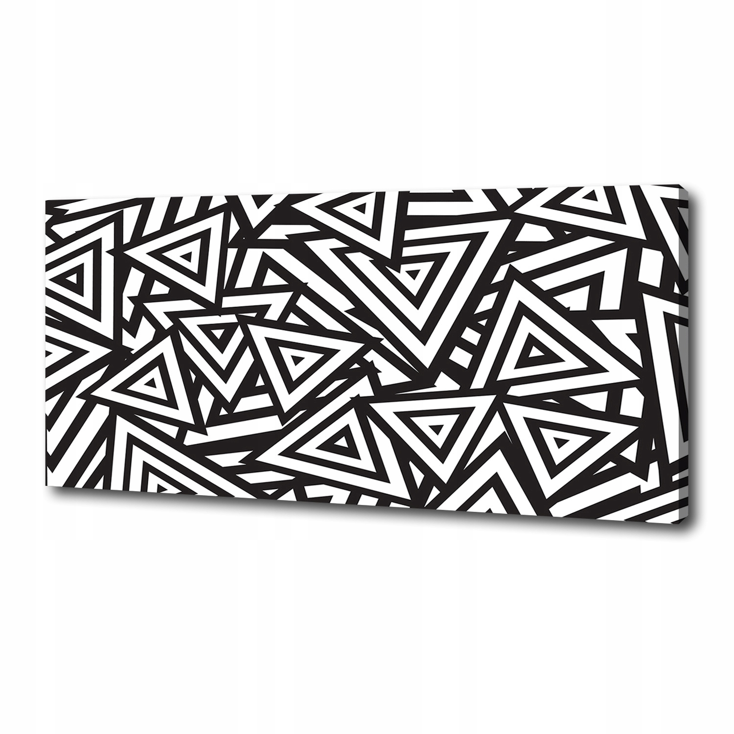 

Foto obraz duży na płótnie Trójkąty tło 125x50 cm