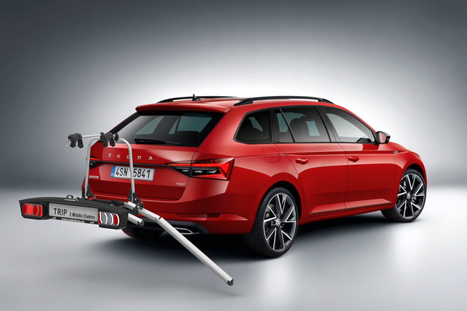 Najazd listwa ALU bagażnik platforma uchwyt rower