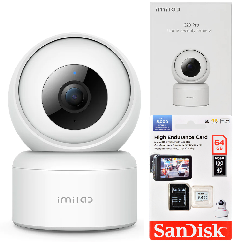 Imilab C20 Pro Otočná chůvička 64GB karta