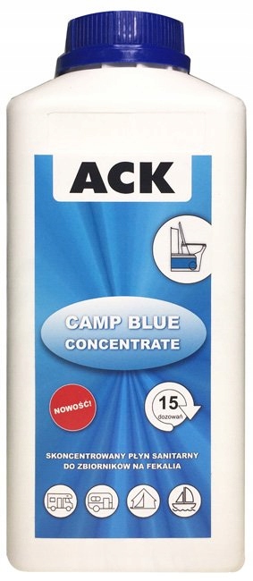 PŁYN DO TOALET TURYSTYCZNYCH ACK CAMP BLUE 1 L