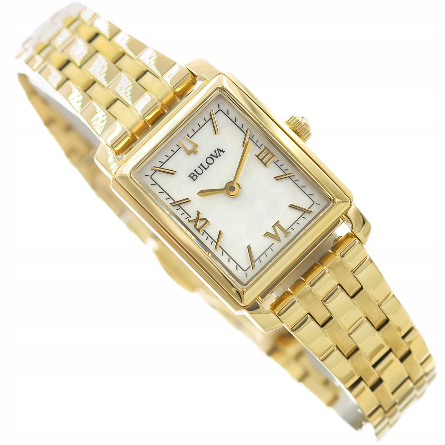 Dámské Hodinky Bulova Bulova 97L177 Zlatý Sutton Na Náramku, Elegantní