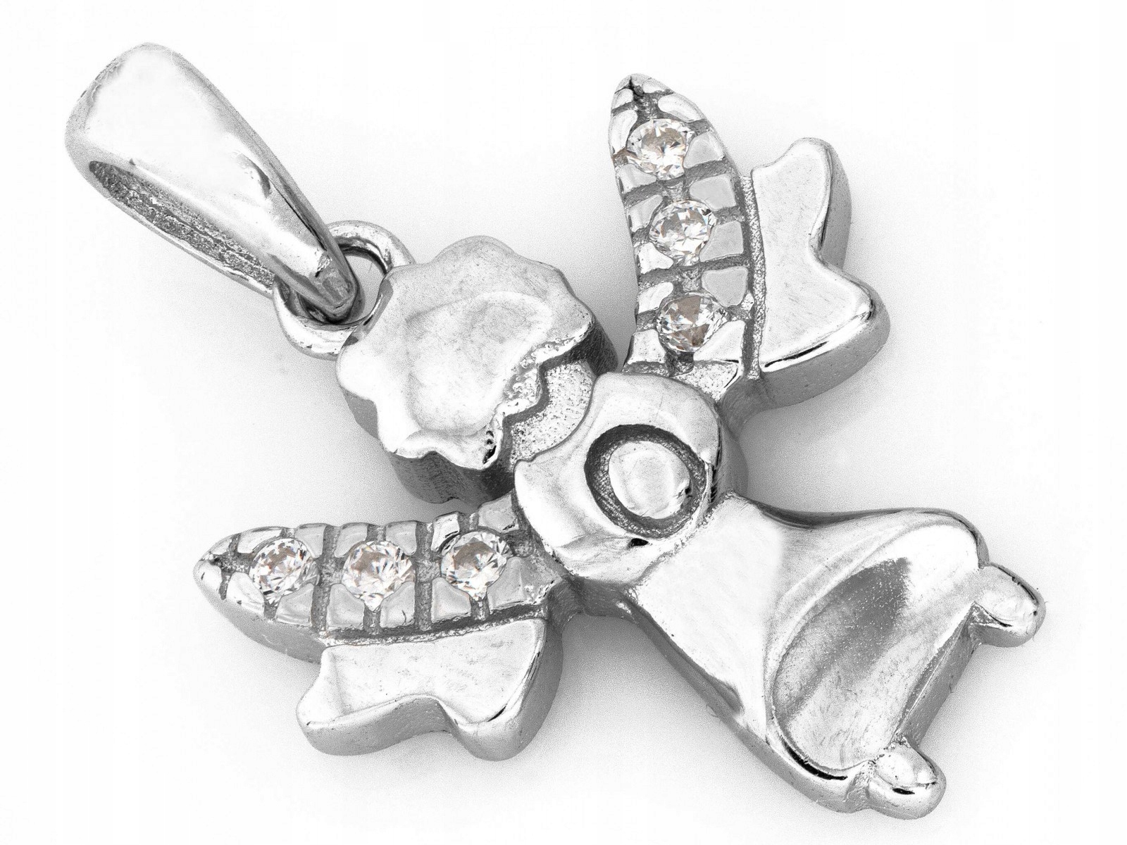 Stříbrný přívěsek Anděl 925 Stříbro 1.81 g Šperky 17.7 mm 15.3 mm