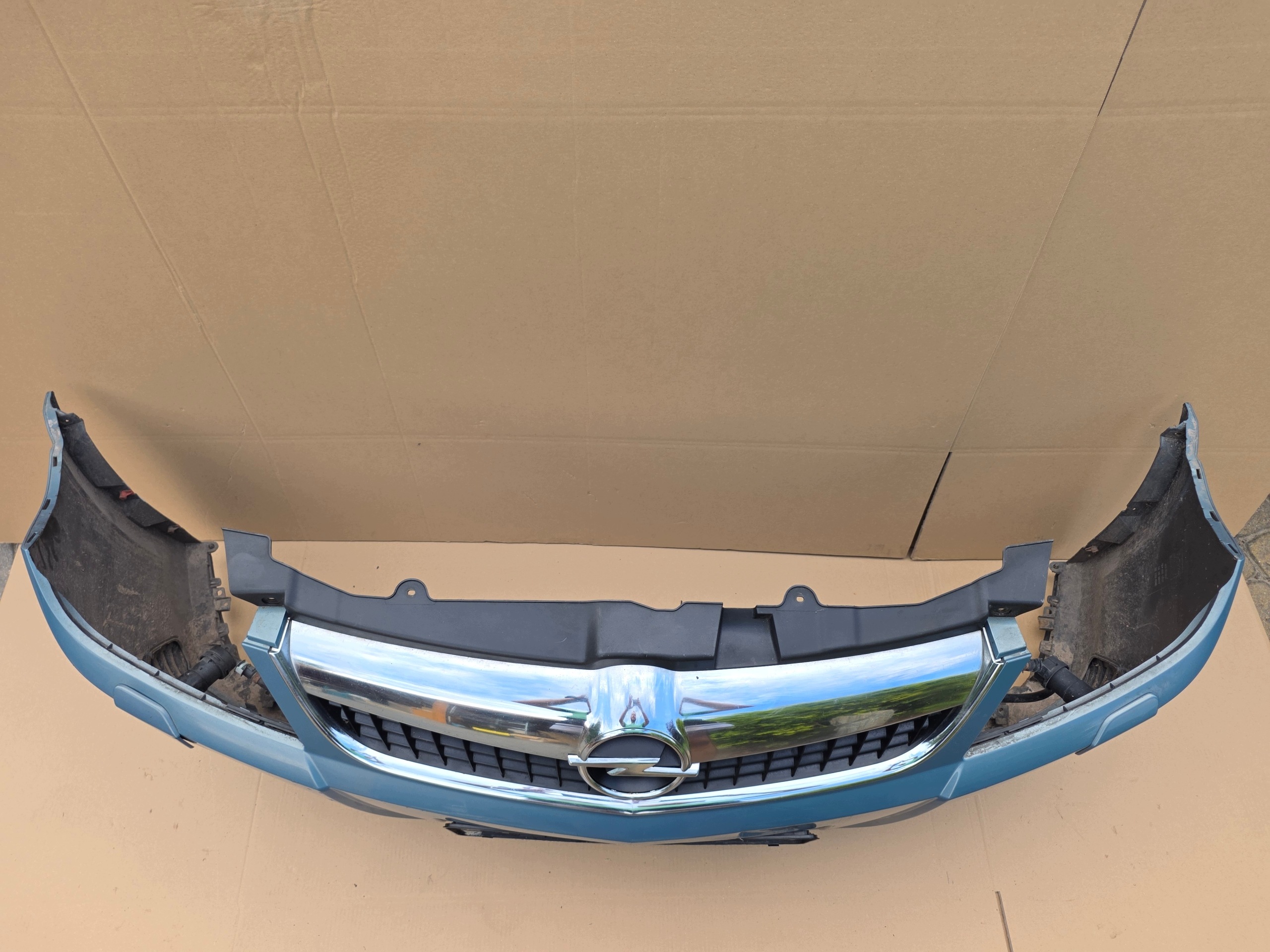 OPEL VECTRA C SIGNUM LIFT XENON front bumper front washers grille