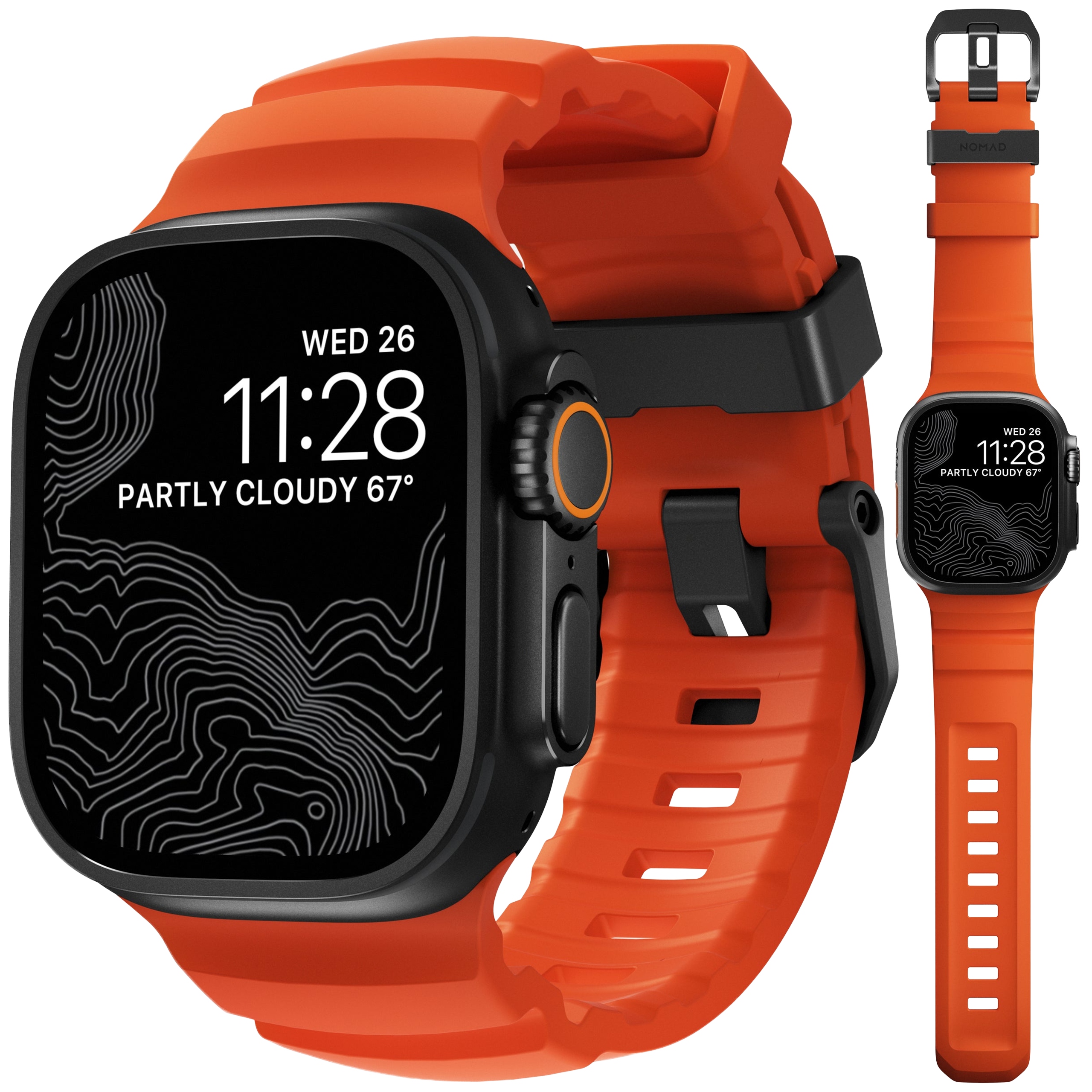 Nomad Rocky Point Pasek Silikonowy do Apple Watch 49 46 45 44mm