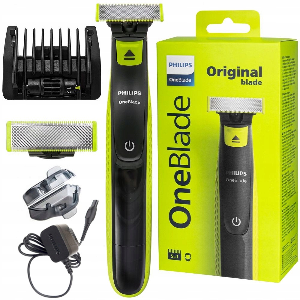 holiaci strojček zastrihávač Philips Oneblade QP2721/20 Face 5v1