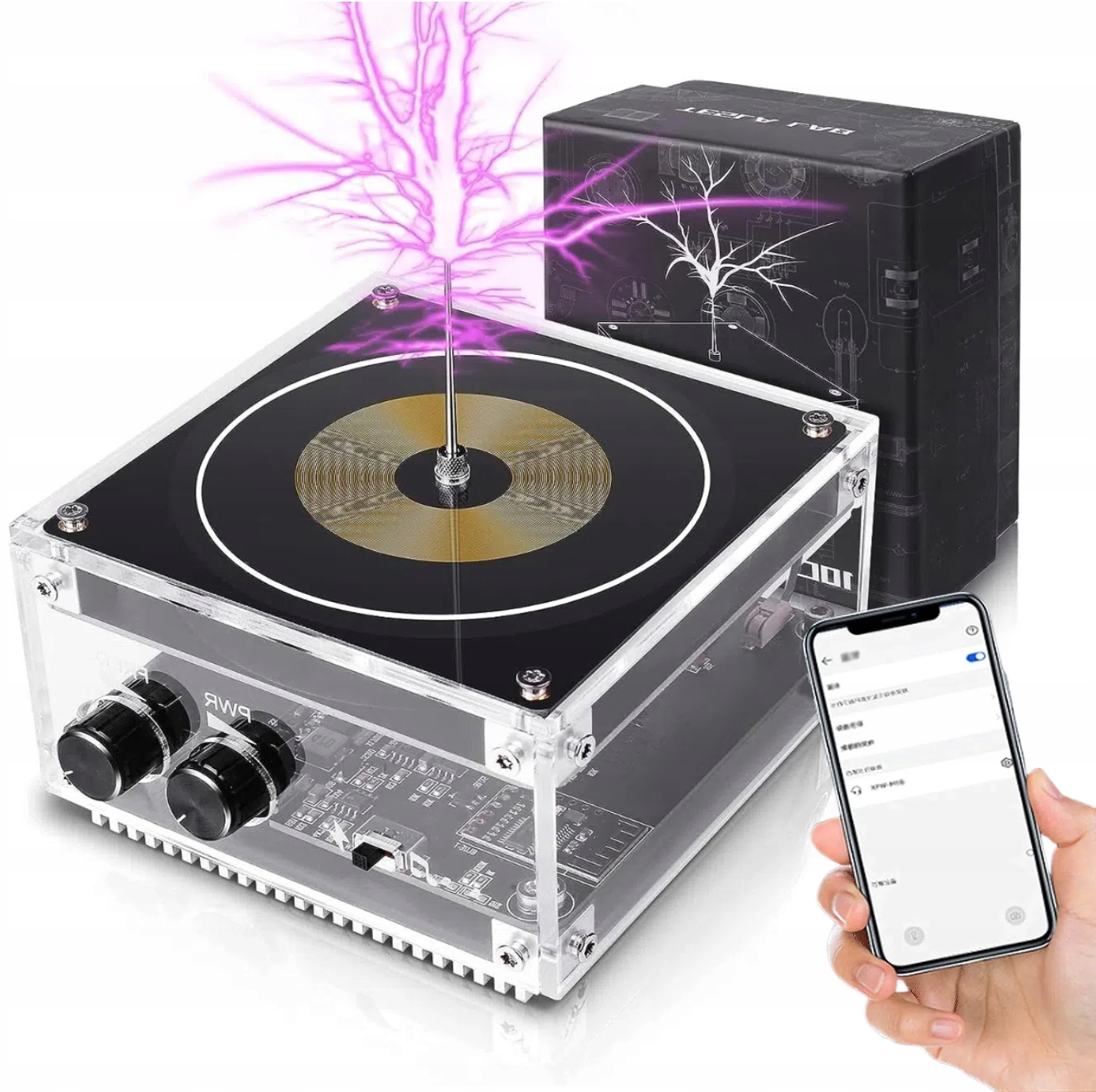 Elektronika Audio Music Modul Cívky Tesli Bluetooth