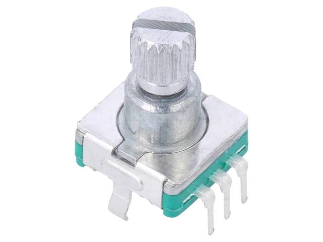 EC11E12-15P30C-SW Enkoder inkrementalny THT 15imp/obrót Poz 30 5V