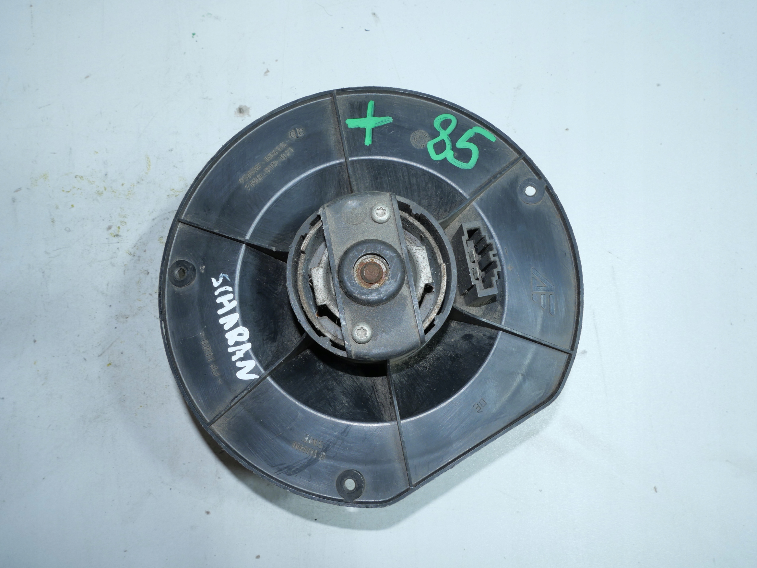 fan heating blower fan VW SHARAN rear part 7M0819021