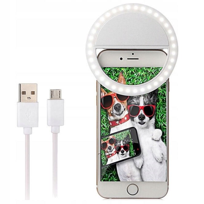 

Lampa Led Do Zdjęć Selfie Pierścieniowa Na Telefon