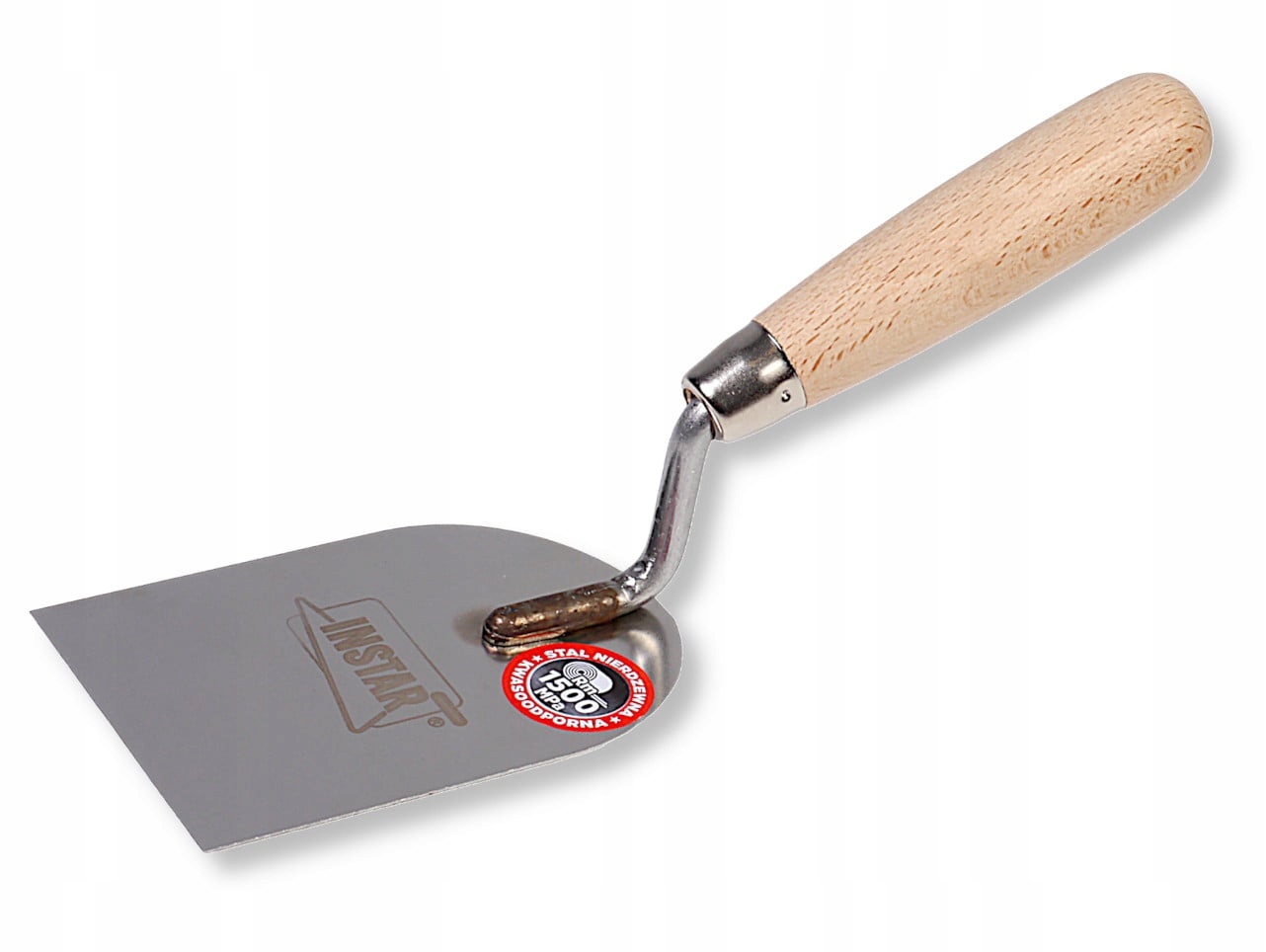 INSTAR - KIELNIA SZTUKATORSKA NIERDZEWNA 80 MM UCHWYT DREWNIANY Typ kielnia