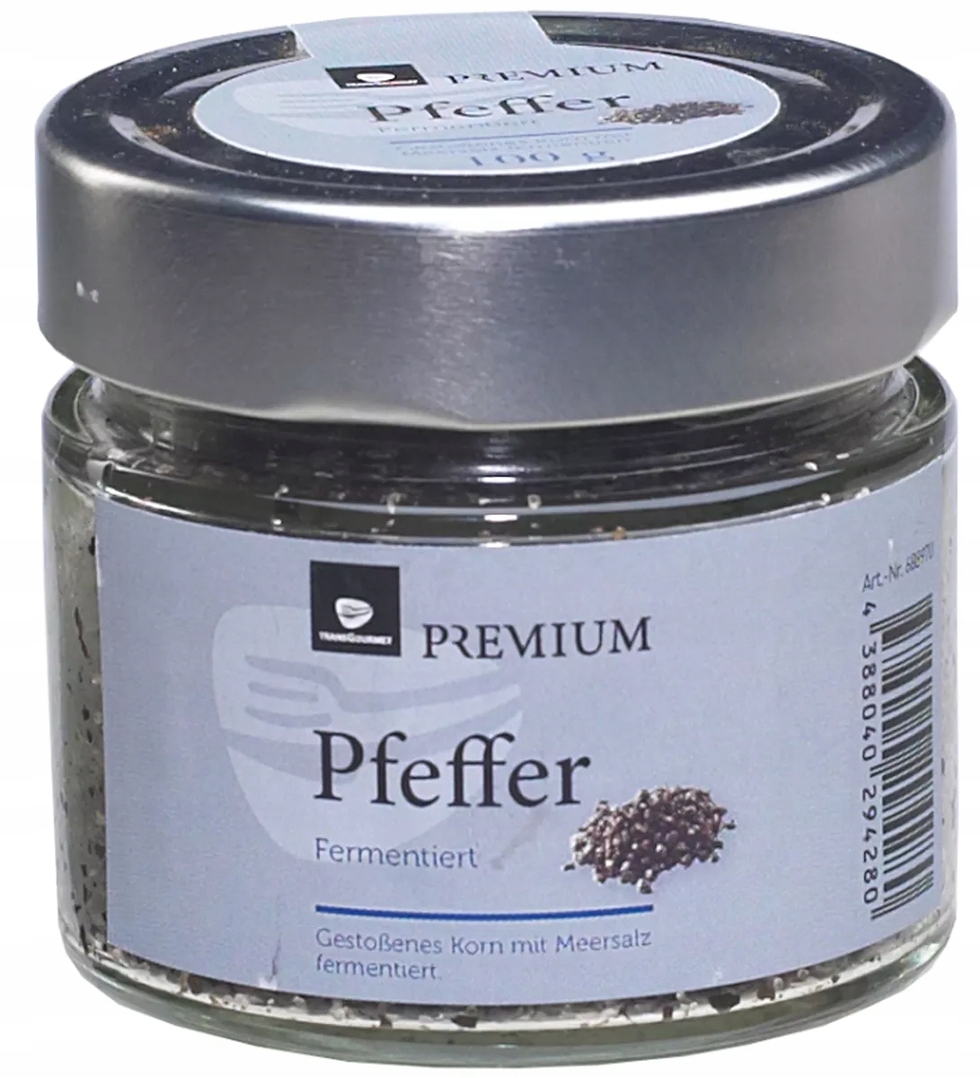 Transgourmet Pieprz Czarny Fermentowany Z Solą Morską 100G