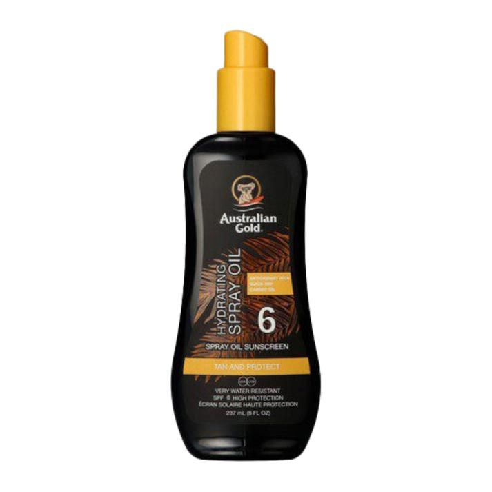 Australian Gold Hydratační Ochranný Olej Ve Spreji S Mrkvovým Olejem Spf 6 237 ML