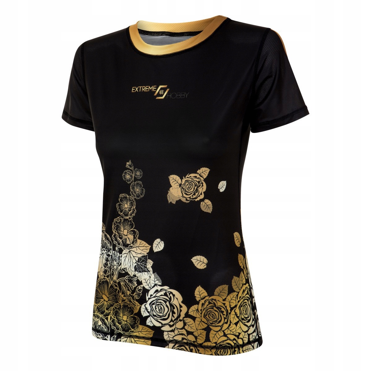 Tričko tričko s potiskem dámské Rose L Extreme Hobby