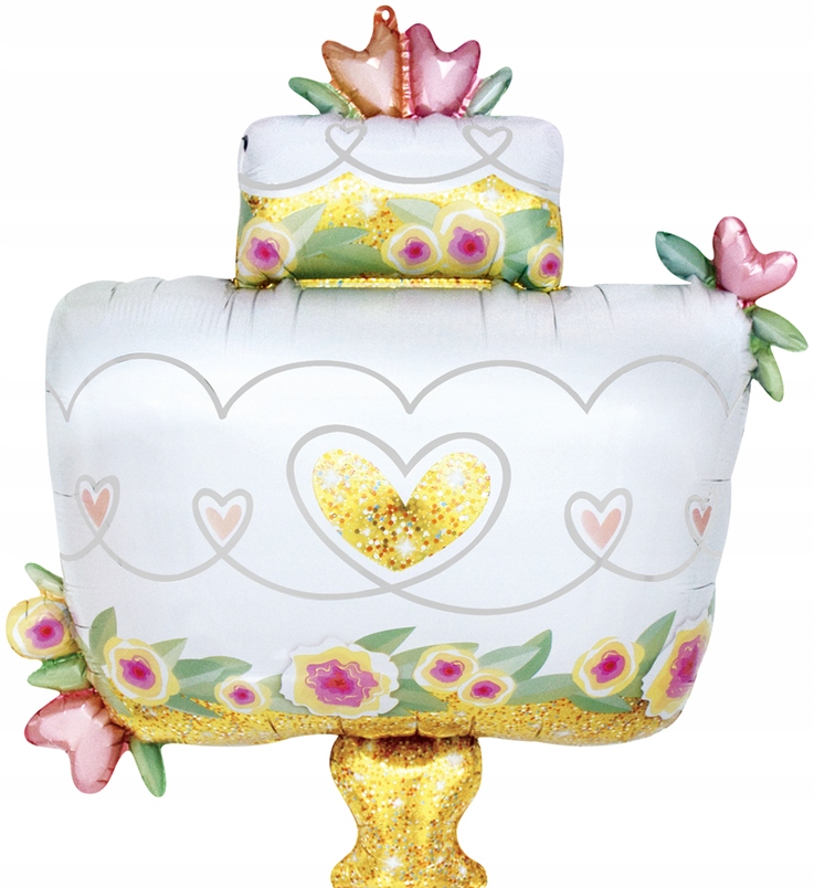 

Balon foliowy tort 59cm x 85cm