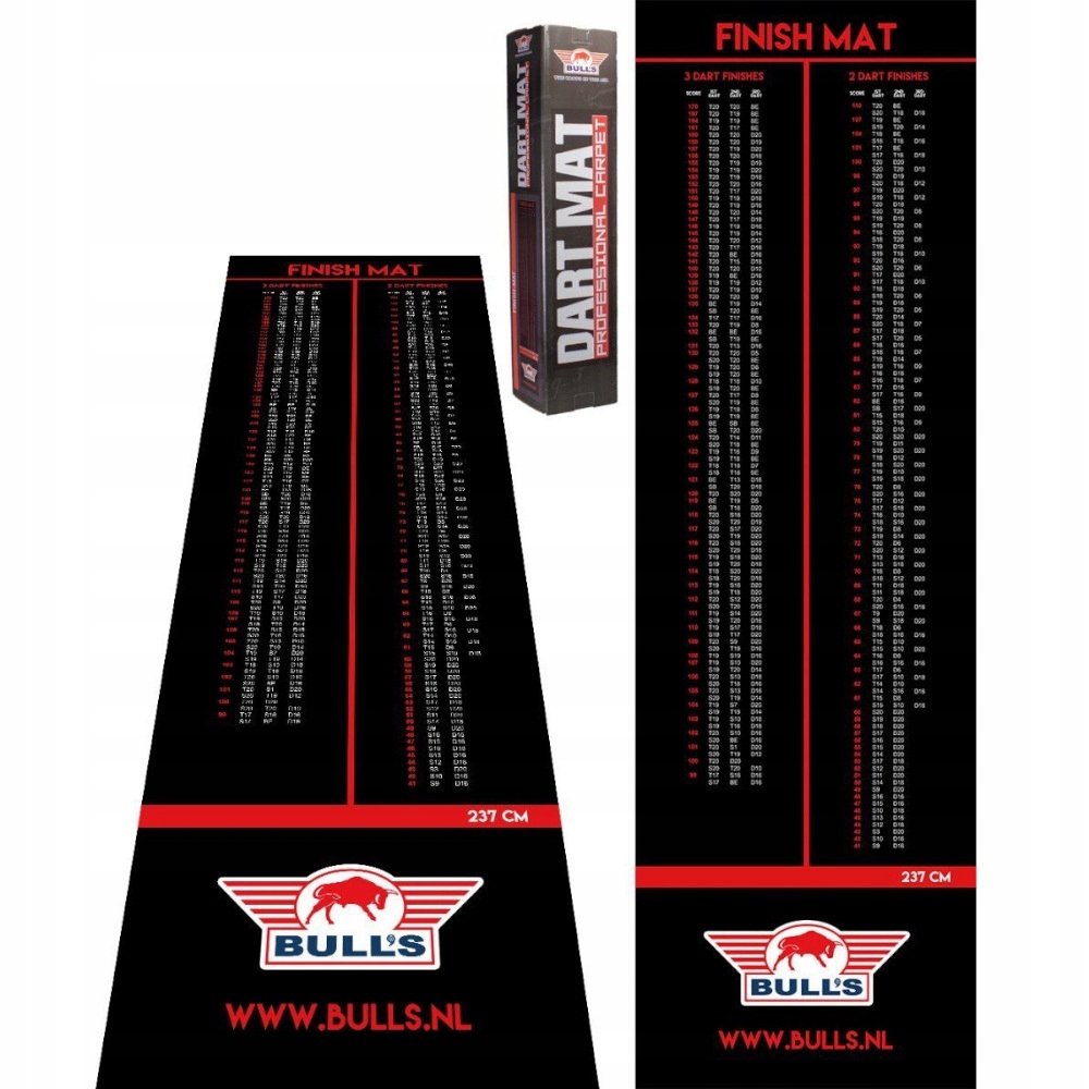 Mata Do Darta Bull’s Carpet Finish Z Progiem 300x90