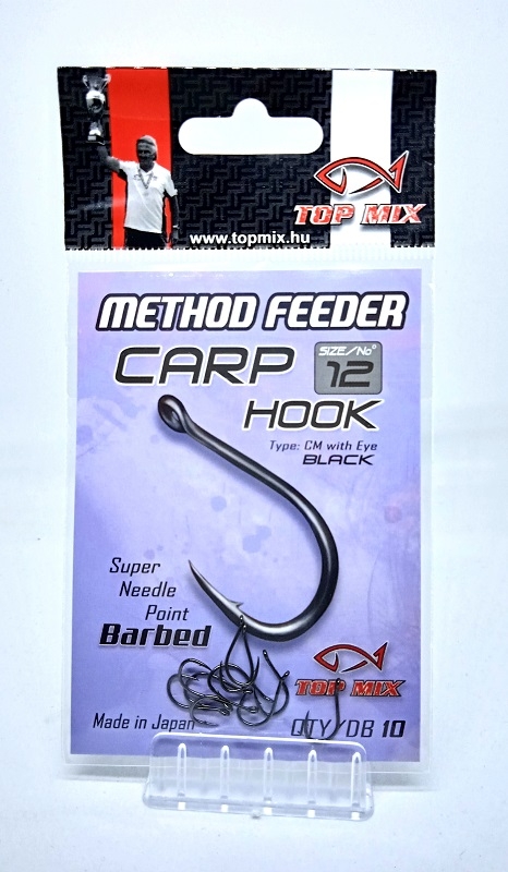 Top Mix Method Feeder Carp Hook nr12