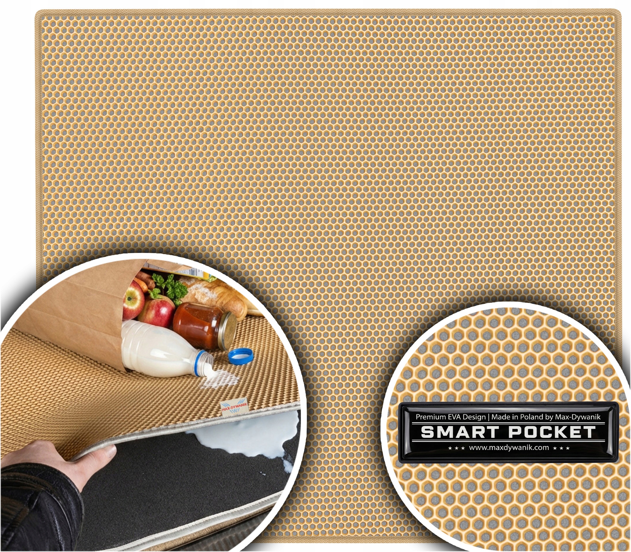 Bmw X5 E70 Suv 2007-2013 Vložka do batožinového priestoru Eva Smart Pocket Béžová