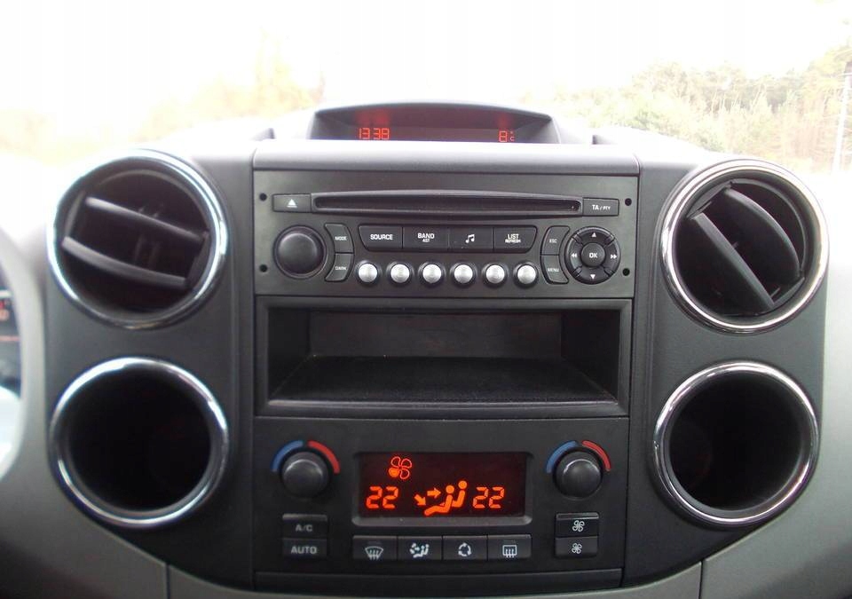 PEUGEOT PARTNER RAMKA RADIA 2DIN MODUŁ SWC + PDC Kod producenta CTSPG013