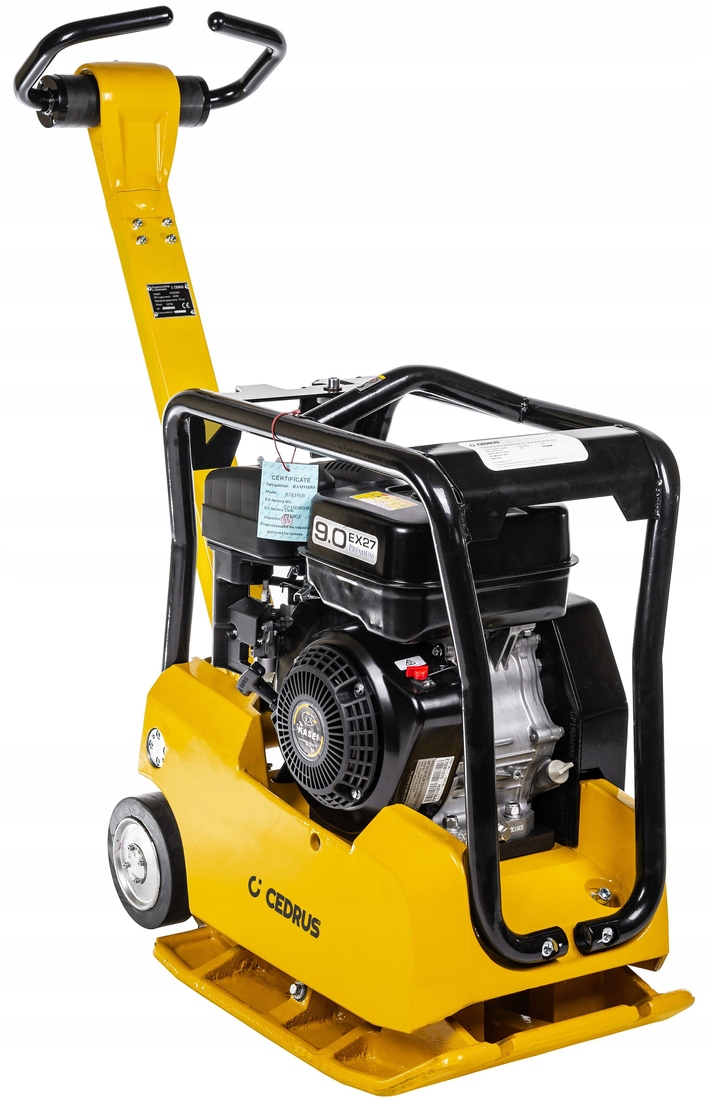 ZAGĘSZCZARKA PŁYTOWA GRUNTU SPALINOWA 160kg REWERS