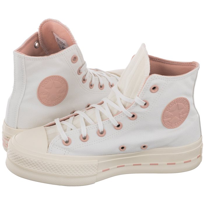 Boty Tenisky nad kotník Converse All Star Lift 572709C Bílé