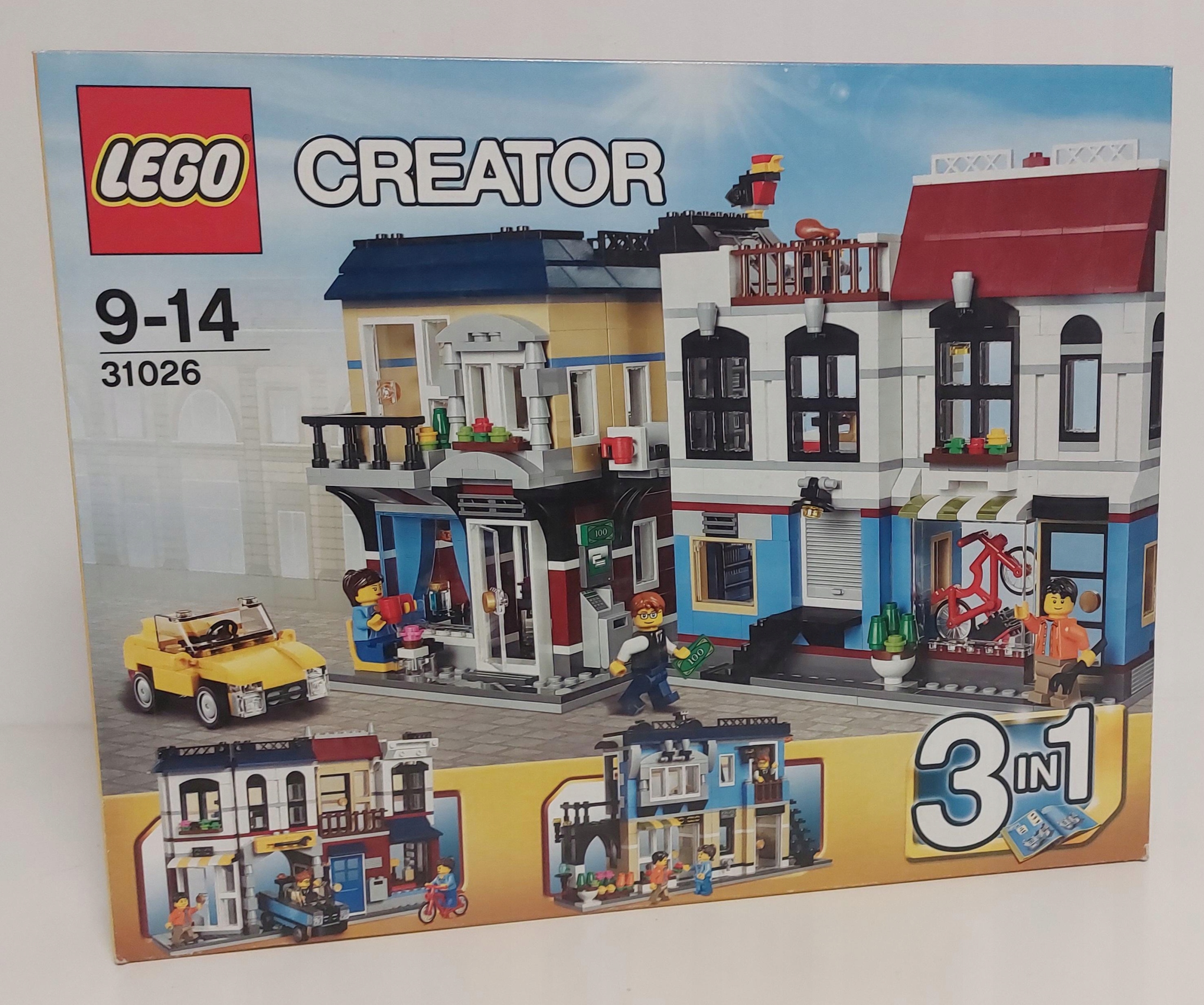 LEGO 31026 Creator 3w1 Miasteczko Marka LEGO