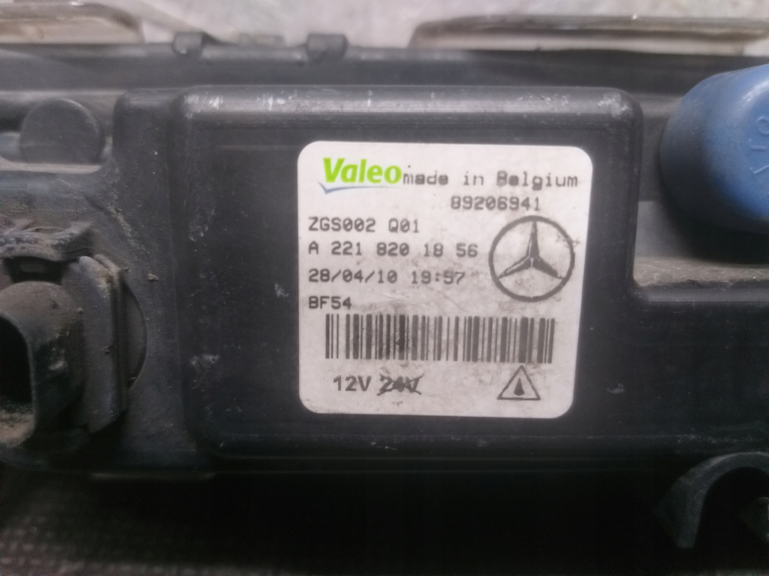 fog light left right MERCEDES S KLASA W221 LED A2218201856 A2218201756