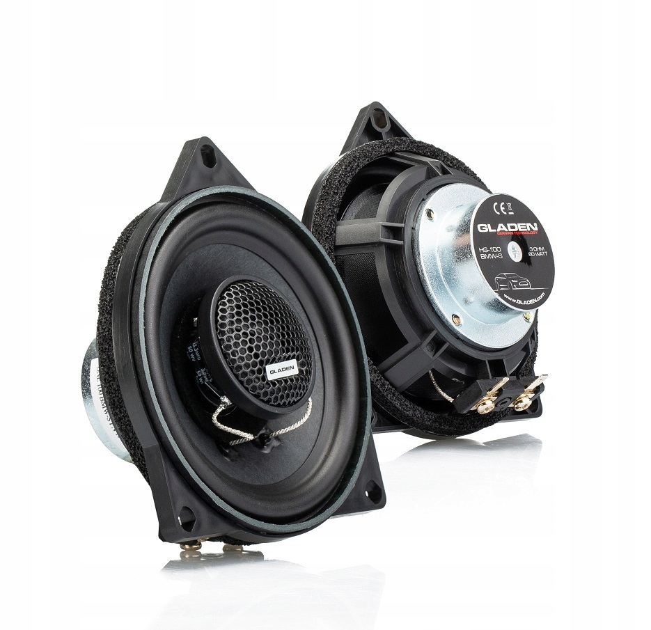 Dedykowane głośniki w drzwi do Bmw GLADEN-ONE-100 60W Rms!