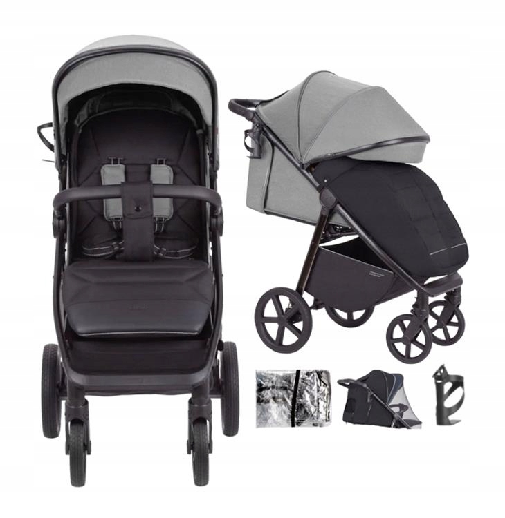Wózek Carrello Bravo Plus Wózek Spacerowy Dla Dziecka Folia Dodatki
