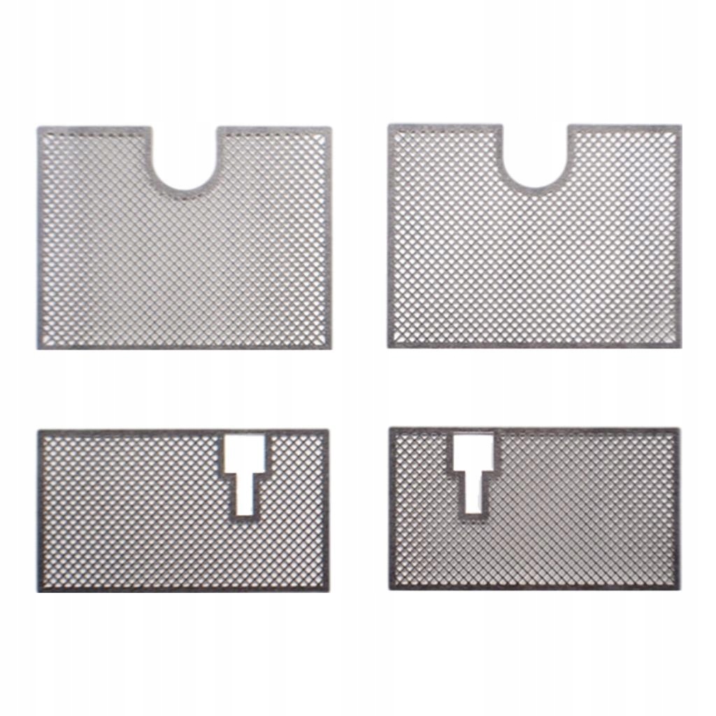 4Pcs Decoration Metal Protective Net Armored Metal Guard Plate for 1/16