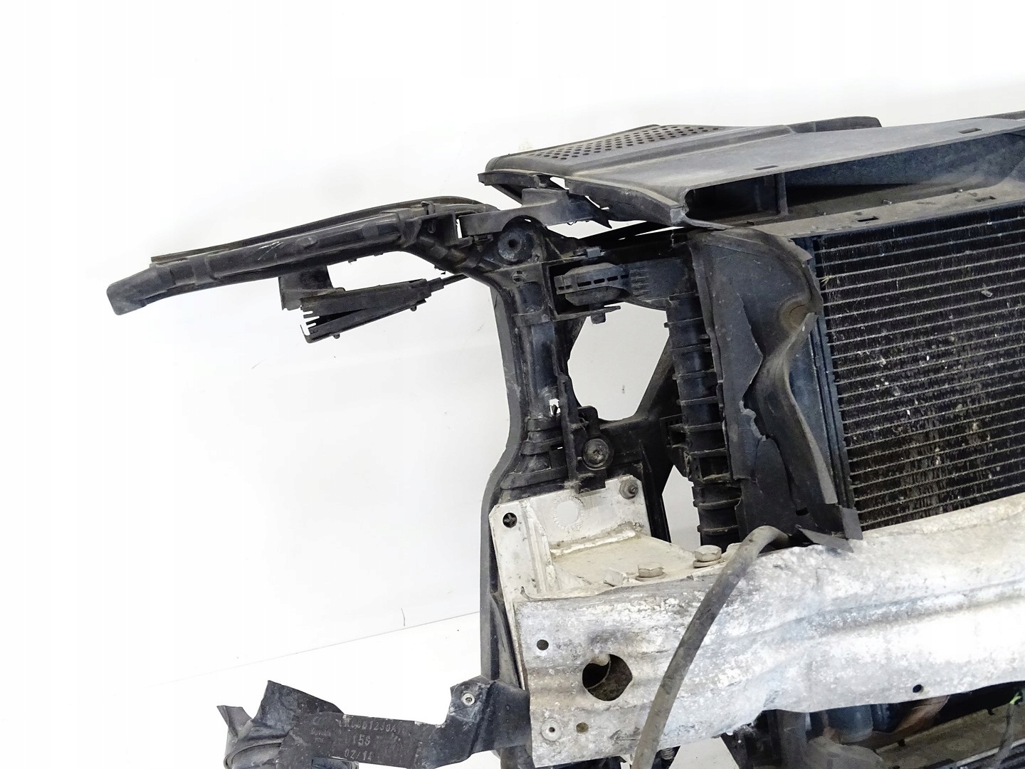 support panel for radiators pillar iron complete AUDI A4 B8 LIFT 2.0 TDI