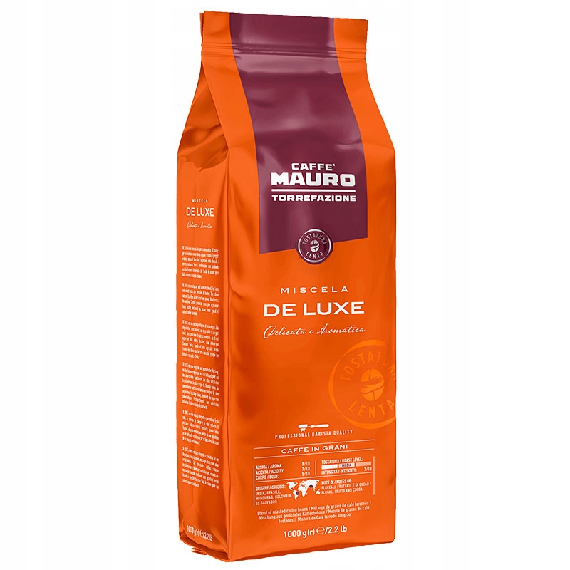 Levně Mauro De Luxe káva káva 1 kg