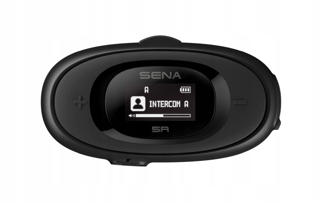 Sena Motocyklový Interkom 5R Bluetooth 5.1 Až 700M S Lcd displejom, Hlava