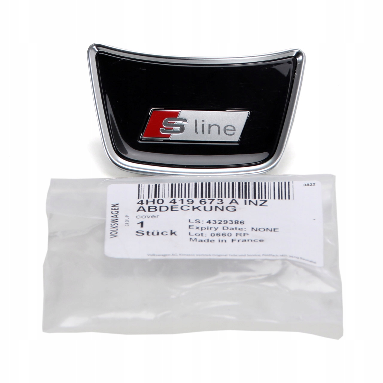 Emblém Kryt volantu Audi A1 A6 A7 A8 Oe 4H0419673AINZ